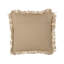 CIRSIUM Striped Beige Square Throw Cushion