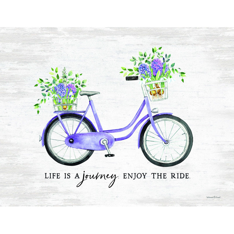 Enjoy the Ride - Impression sur toile tendue, H 36 po x l 48 po