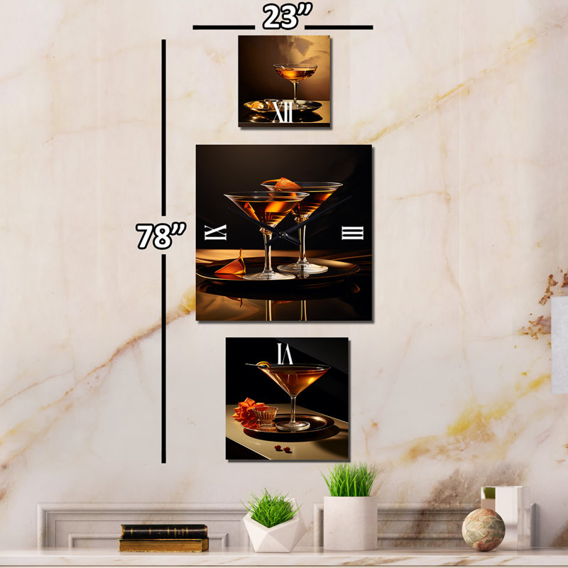 Sofoklis Metal Wall Clock