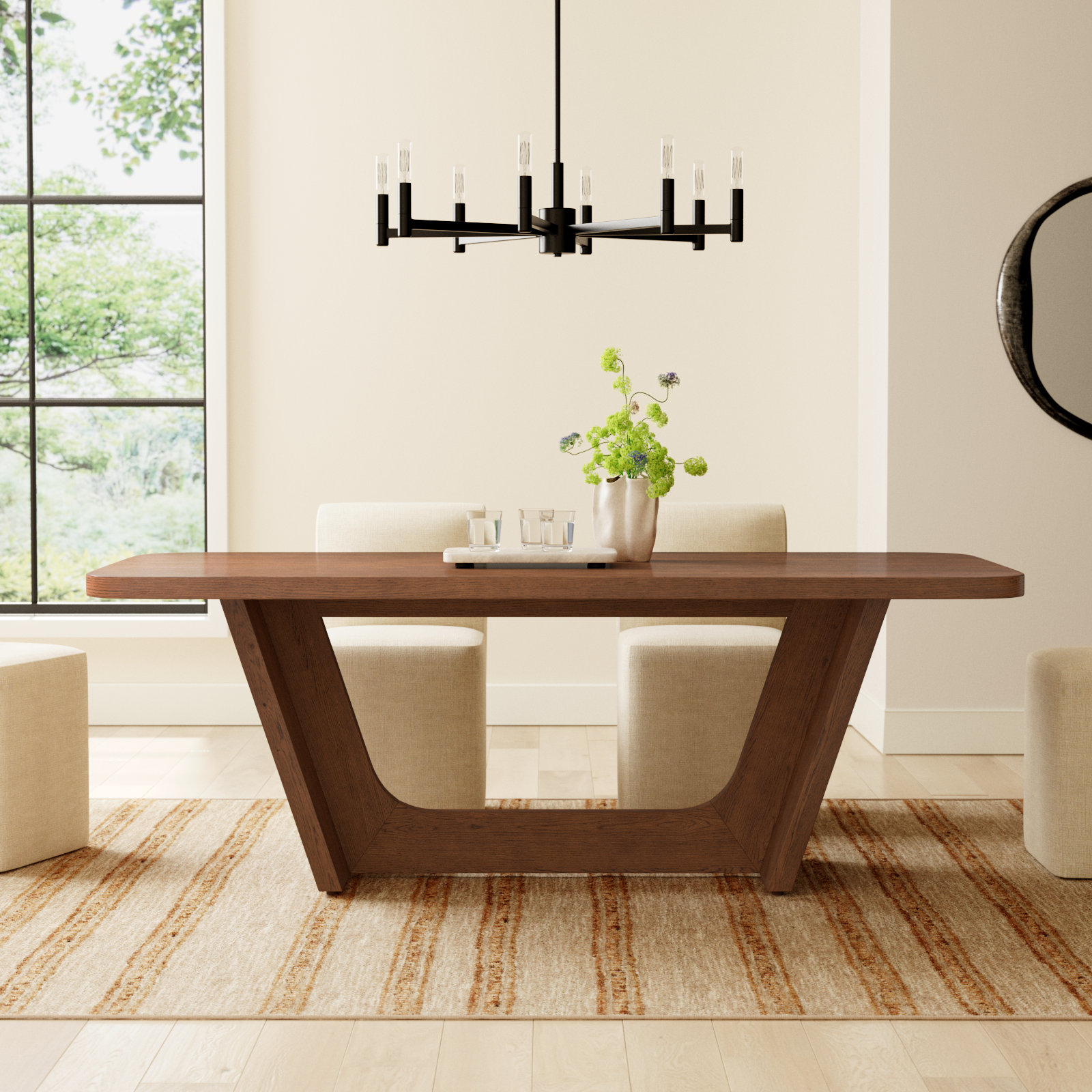 84" Rectangular Mango Dining Table