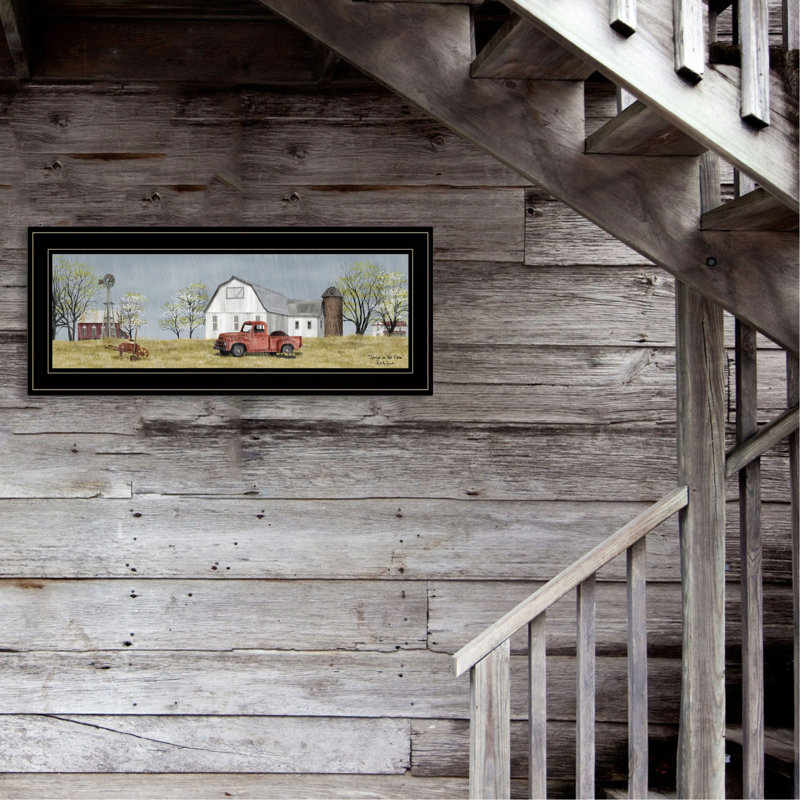 Art mural encadré «Spring On The Farm» Trendy Decor 4U