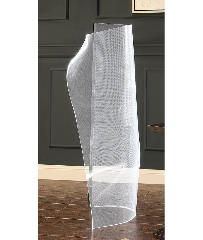 Lampe sur pied en acrylique 47,25 "H