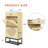 20 Pair Flip Down Shoe Storage