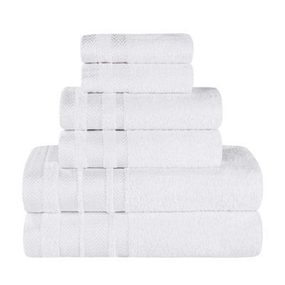 Ensemble de serviettes de bain 6 pièces Halia