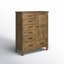 Edan Wood Farmhouse Wood Chifferobe