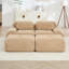 Canapé de style simple à 2 places avec conception modulaire pour plus de confort et de style-1532079799
