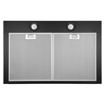 Hauslane Wall Mount Range Hood | Wall Chimney | 6” Duct/Ductless Convertible, Strong Suction, Six-layer Aluminum Filters, Changeable LED Lamps, Stove Kitchen Vent Hood