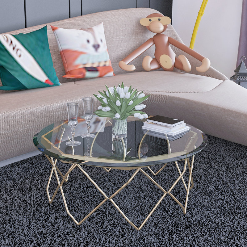 Plateau de table rond en verre trempé d'une seule pièce, verre transparent bord biseauté épais de 2/5 po d'épaisseur, esthétique et pratique pour de nombreuses applications 