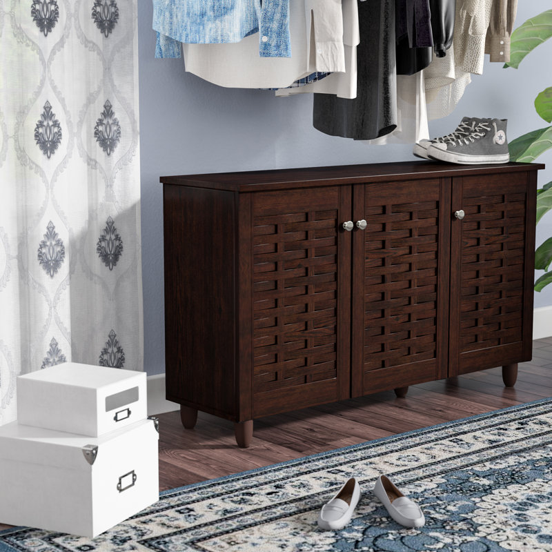 12 Pair Shoe Storage Cabinet