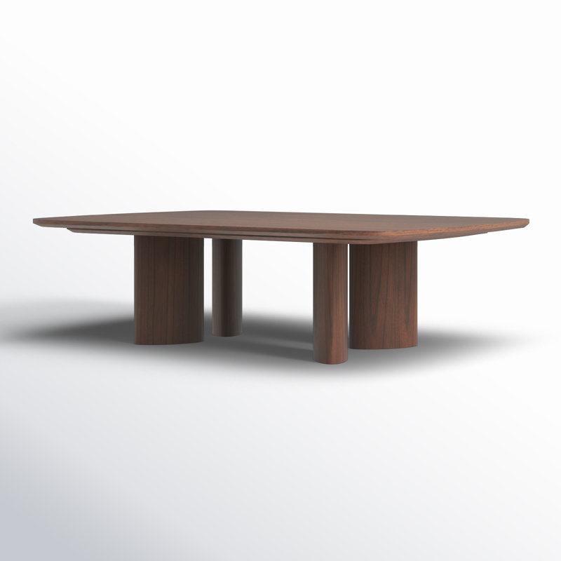 Table basse Caya, Brun