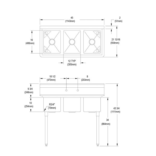 Dimensions du produit