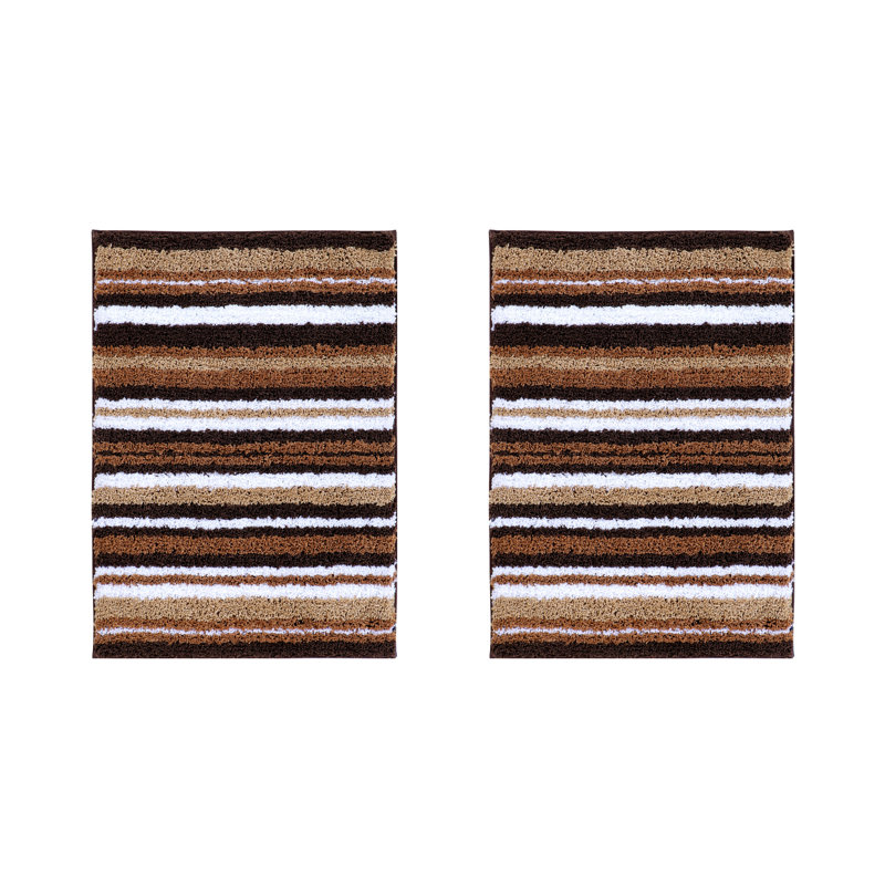 Tapis touffeté à la machine Anjelique, Brun