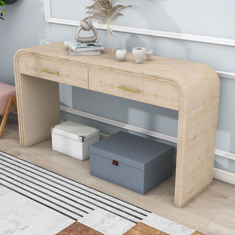 Console 59,03 po, Bois naturel délavé