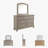 Austinburg 65.38'' W 7 - Drawer Dresser