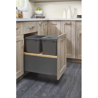 LEGRABOX Double 35 pte Poubelle escamotable Orion