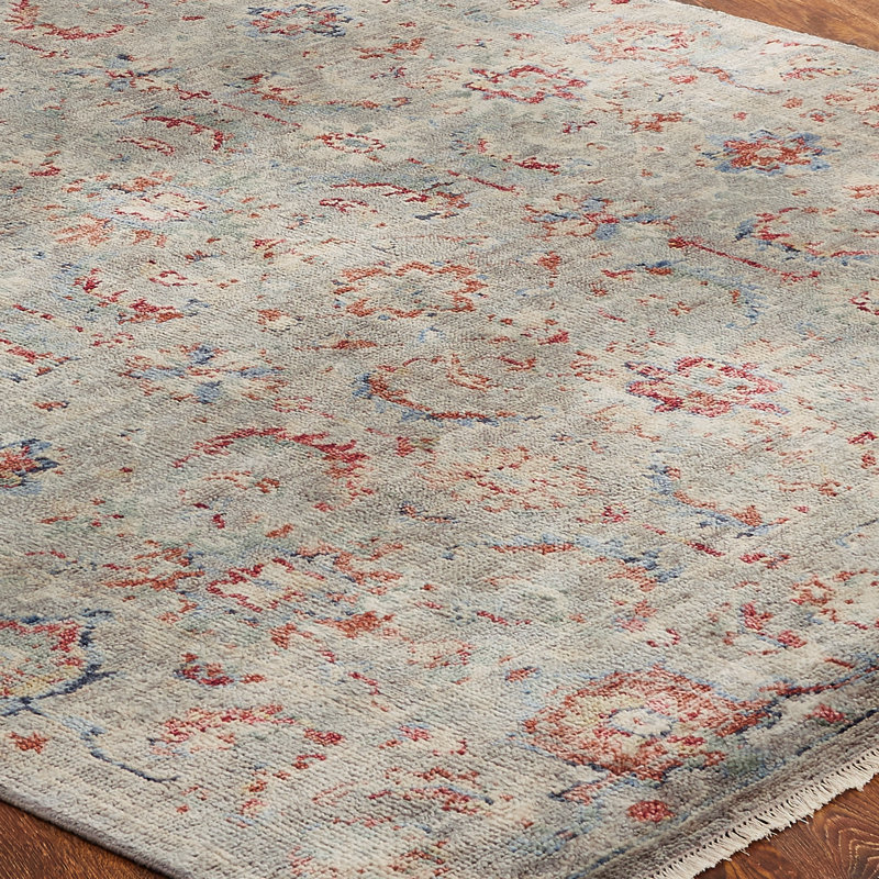 Kierian Handmade Wool Area Rug, Runner 2'6" x 10'