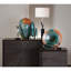 Abstract Bean Vase-Persimmon-Lg-50624271-50624272