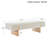 Chamille Upholstered Bench with Solid Wood Leg-1012606278-1012606276