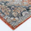 Tapis rouge / brun / gris tissé à la machine Selig-64259745