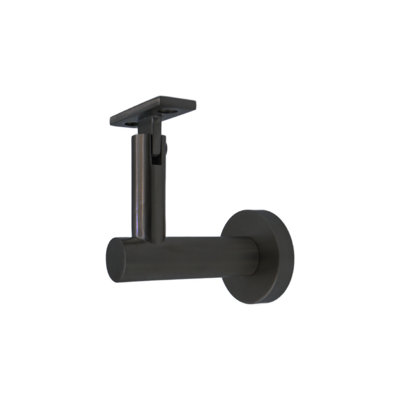 Concrete Mount Handrail Bracket with Round Rose and Flat Plate