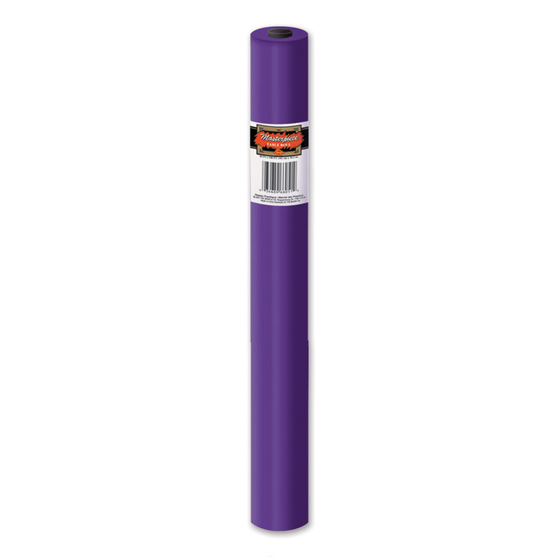 Rouleau de nappe en plastique jetable, Mauve