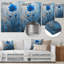 Joshuwa - Cornflowers, décoration murale en métal, reproduction d'art traditionnelle en métal-222563361