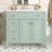Bathroom Vanity With Sink, 3 Drawers And 2 Soft-Close Doors-2042051736