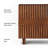 Charli Fluted Solid Wood 40" W Storage Accent Cabinet
