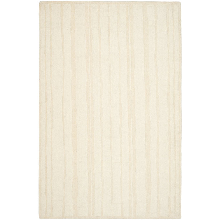 Martha Stewart Hand Tufted Wool Striped Rug