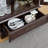 Exquisite Lighted Glass Display Cabinet With Versatile Storage-1552377986