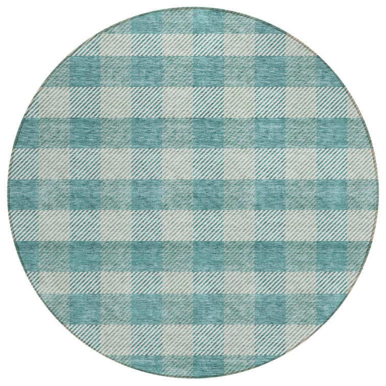 Colzie Plaid Indoor / Outdoor Rug