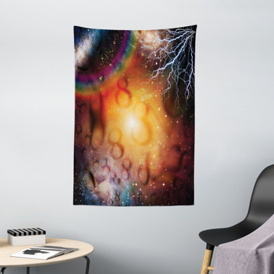 Tapisserie d'astrologie en polyester