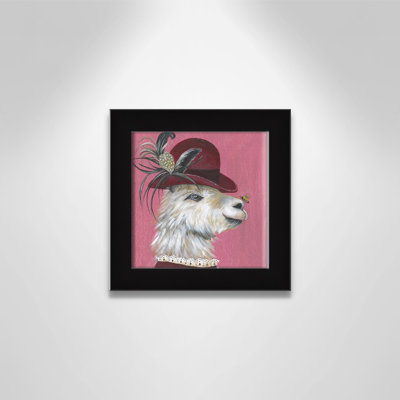 Art sur toile llama