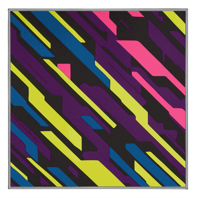 Kinetic Flow Rug, Square 6'