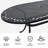 Oval Outdoor Dining Table Umbrella Hole , 72.05 " W 42 " D
