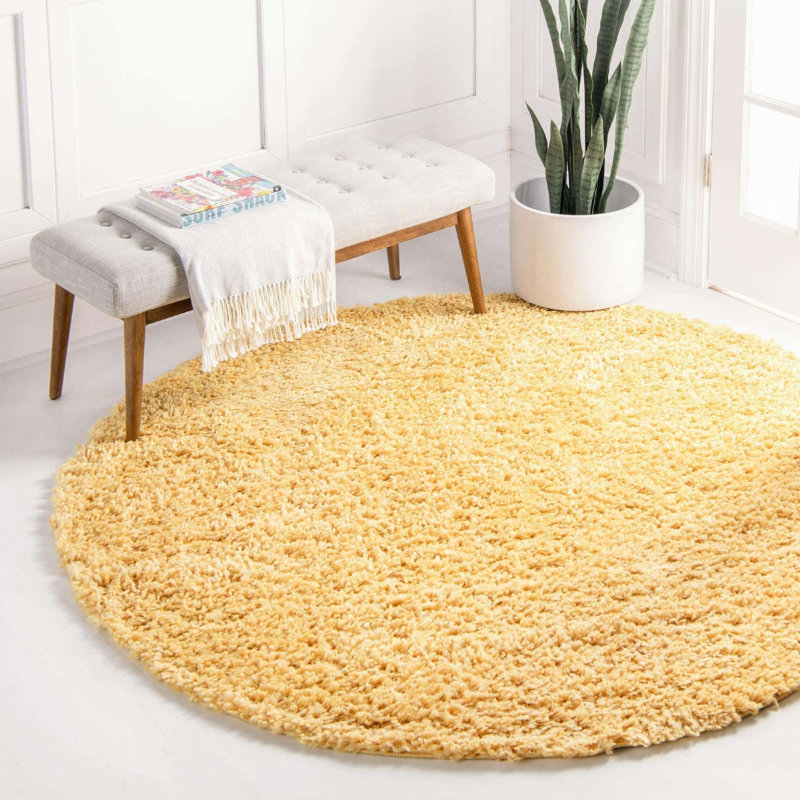 Carlosadrian Oriental Indoor Rug, Round 4'