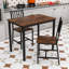 Ensemble de table de salle à manger 3 pièces avec chaises-1533805325