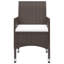 Ensemble repas pour 4 personnes avec coussins Square