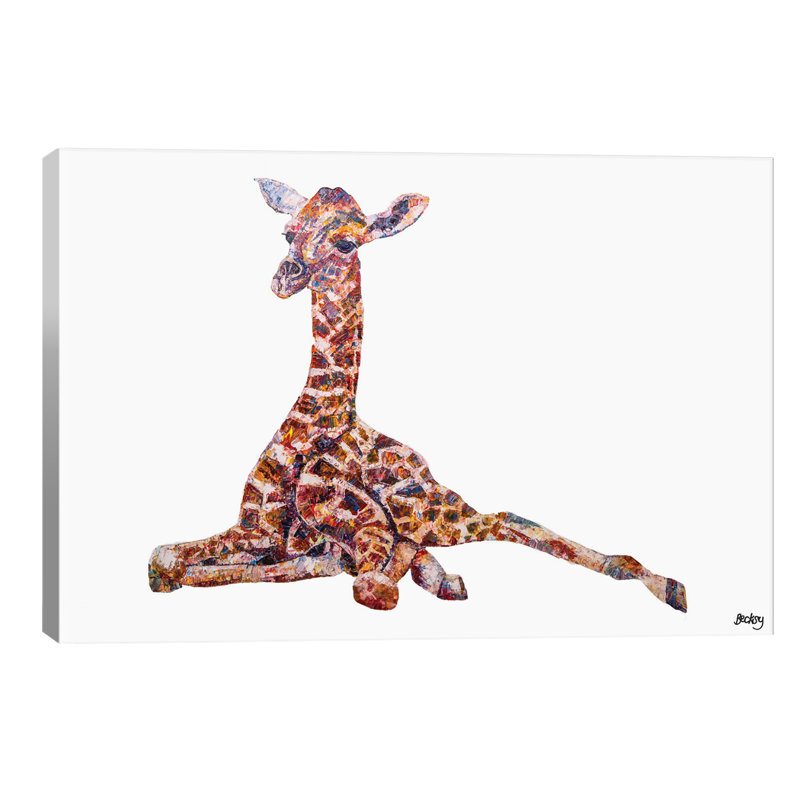 Clementine by Becksy - Wrapped Canvas Print, 66.04 cm H x 45.72 cm W x 3.175 cm D, No Frame