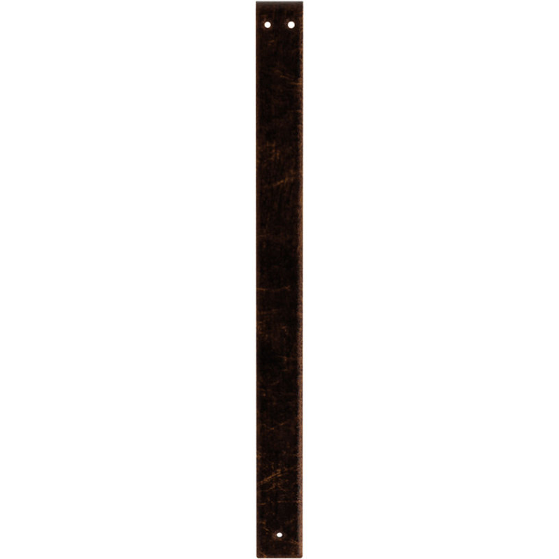 Legacy Steel Bracket, 24" H x 2" W x 24" D, Antiqued Copper