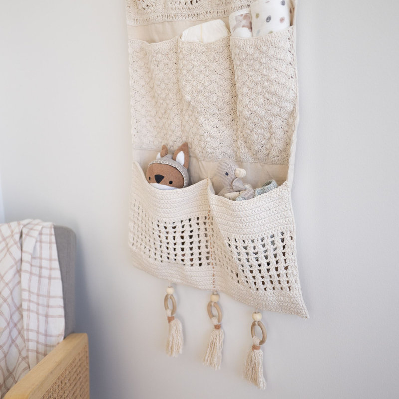Wall Storage with Pockets