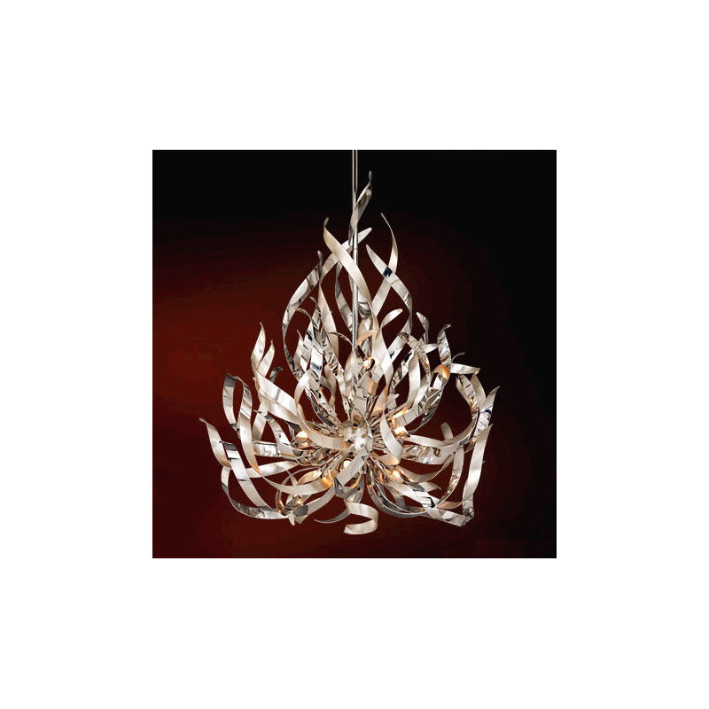 Graffiti 9-Light Unique / Statement Geometric Chandelier