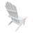 Outdoor Or Indoor Wood Children Adirondack Chair,White