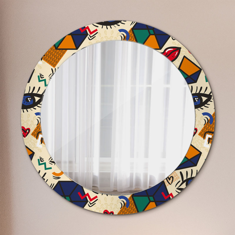Huldar Glass Flat Wall Mirror