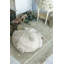 Cotton Woods Round Pouf