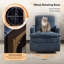 Swivel Mid-Century Modern Accent Armchair-1027004556