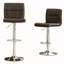 Tabouret de bar pivotant réglable en similicuir, ensemble de 2-864612135