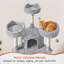 76" Fenwick Cat Tree-1017808396