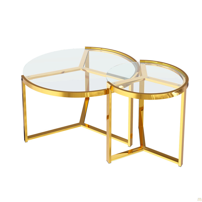 31,5 po, Transparent / Doré