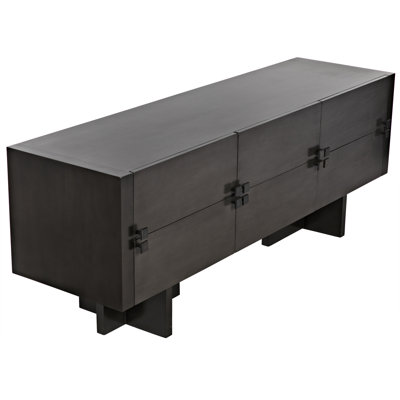 Amidala 80'' W Solid Wood Sideboard